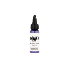 Dynamic Color Co Tropical Purple: delineado nítido y saturación vibrante para tatuajes