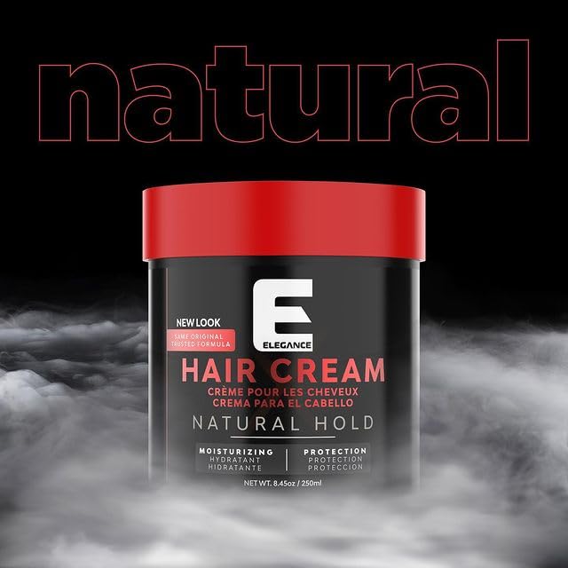 E Elegance Crema de pelo Peinado natural con protección suave.