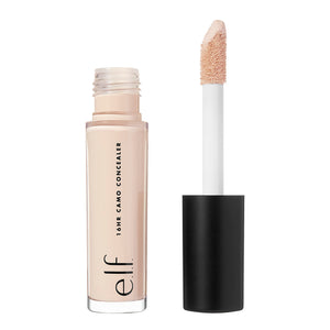 Corrector e.l.f. 16HR Camo, envase, cobertura duradera para ojeras.