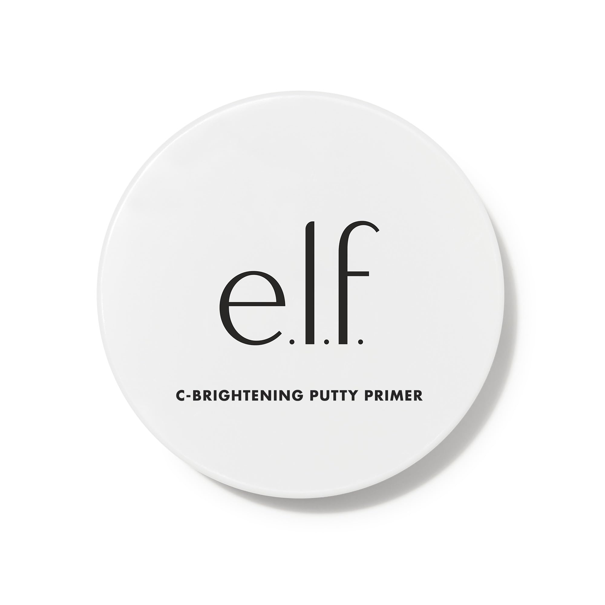 e.l.f. C‑Brightening Putty Primer: textura sedosa para un difuminado suave.
