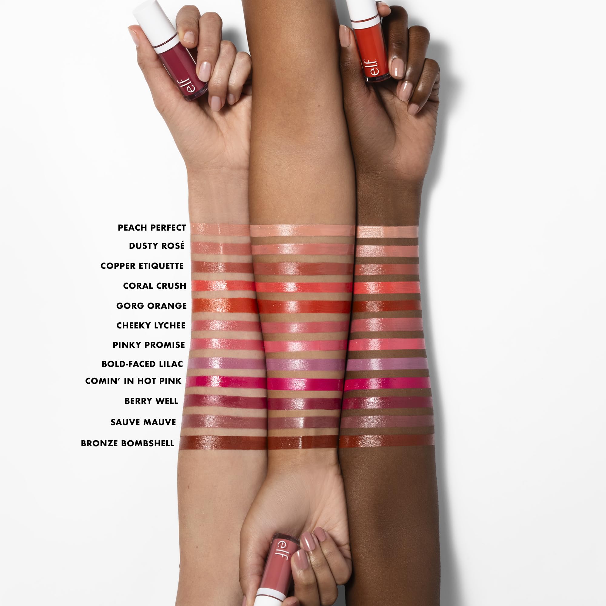 e.l.f. Camo Liquid Blush acabado luminoso y suave para la piel