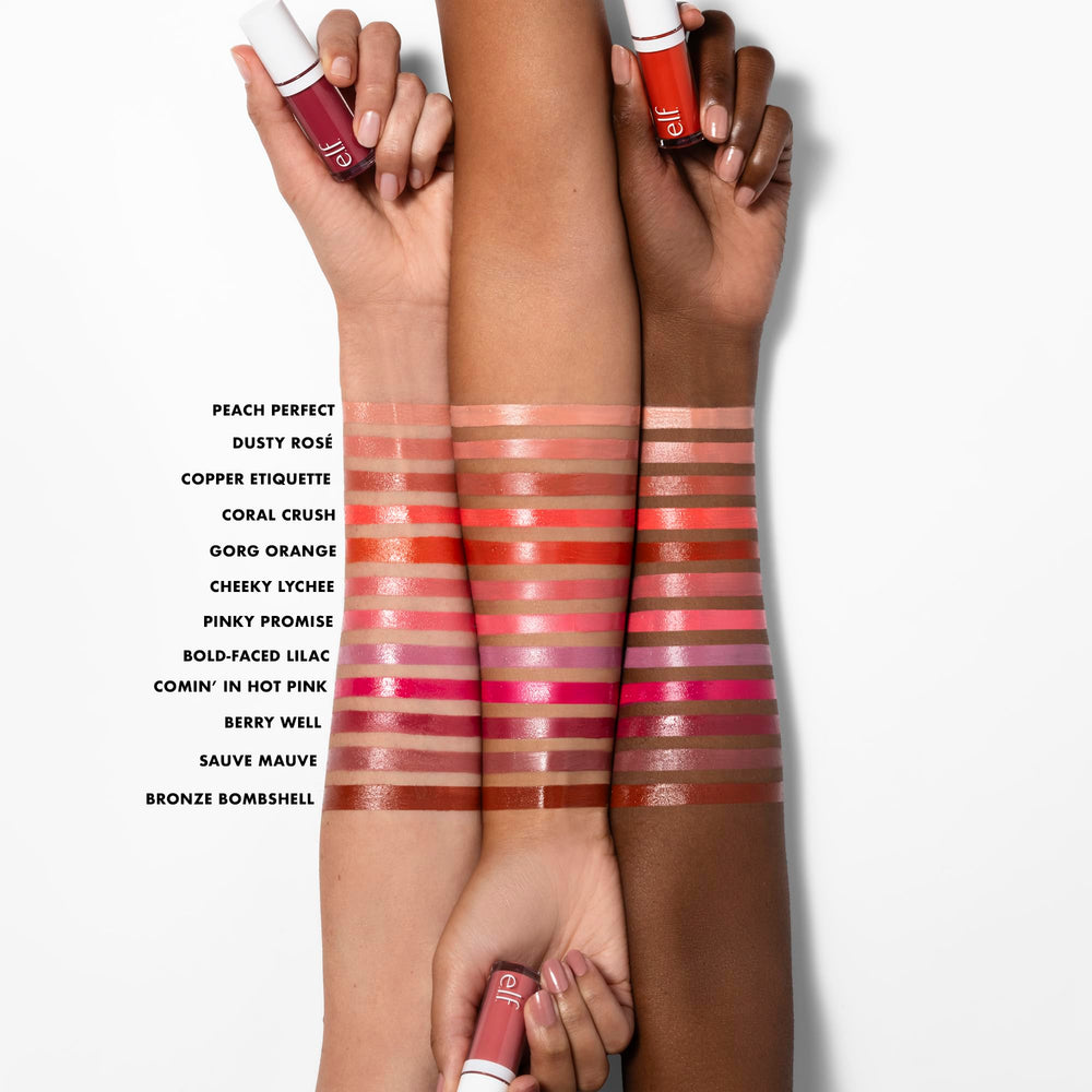 e.l.f. Camo Liquid Blush acabado luminoso y suave para la piel