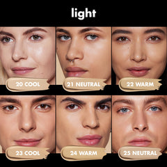 e.l.f. Soft Glam con complejo hibisco 1% hidrata sin obstruir poros.
