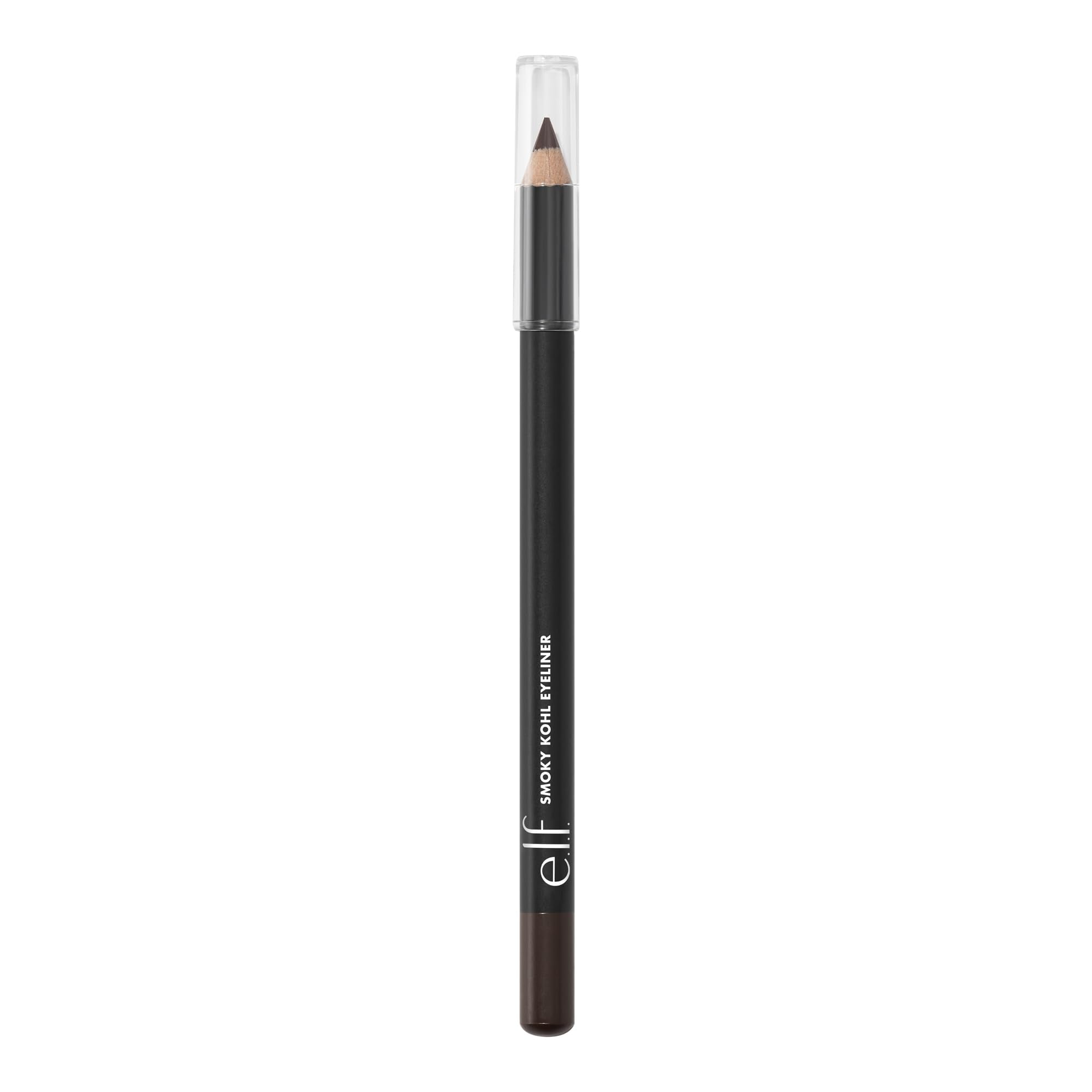 Aplicación suave y cremosa con e.l.f. Smoky Kohl para delineados.