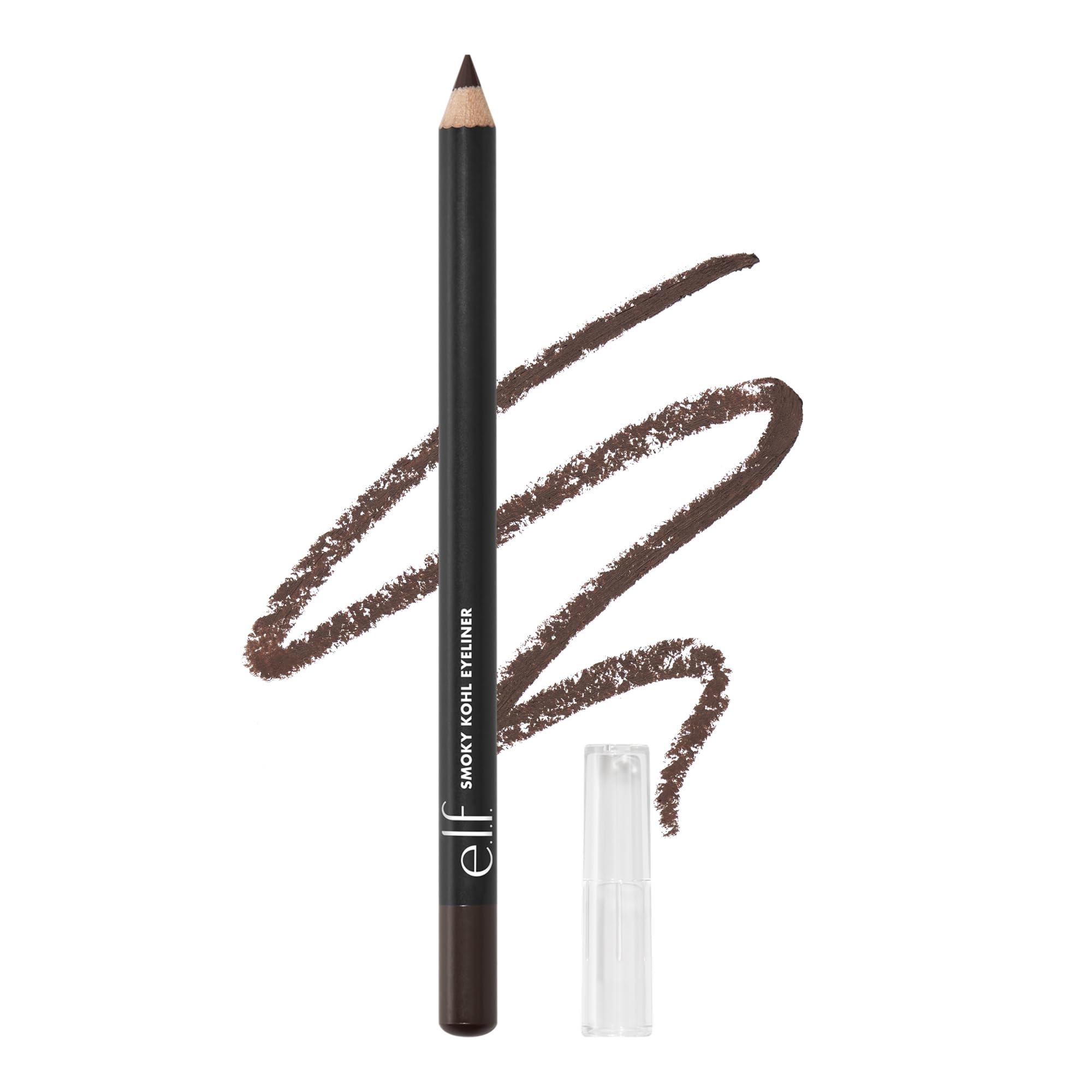 Delineador e.l.f. Smoky Kohl sombrío para ojos, definición precisa.