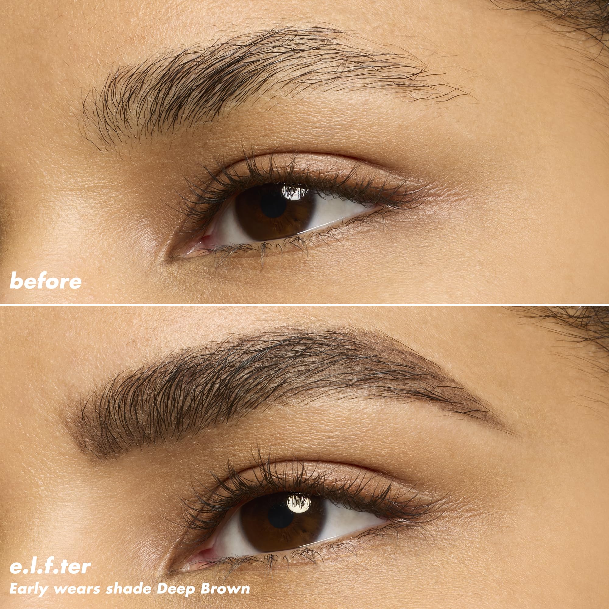 e.l.f. acabado de pluma natural para un look difuminado