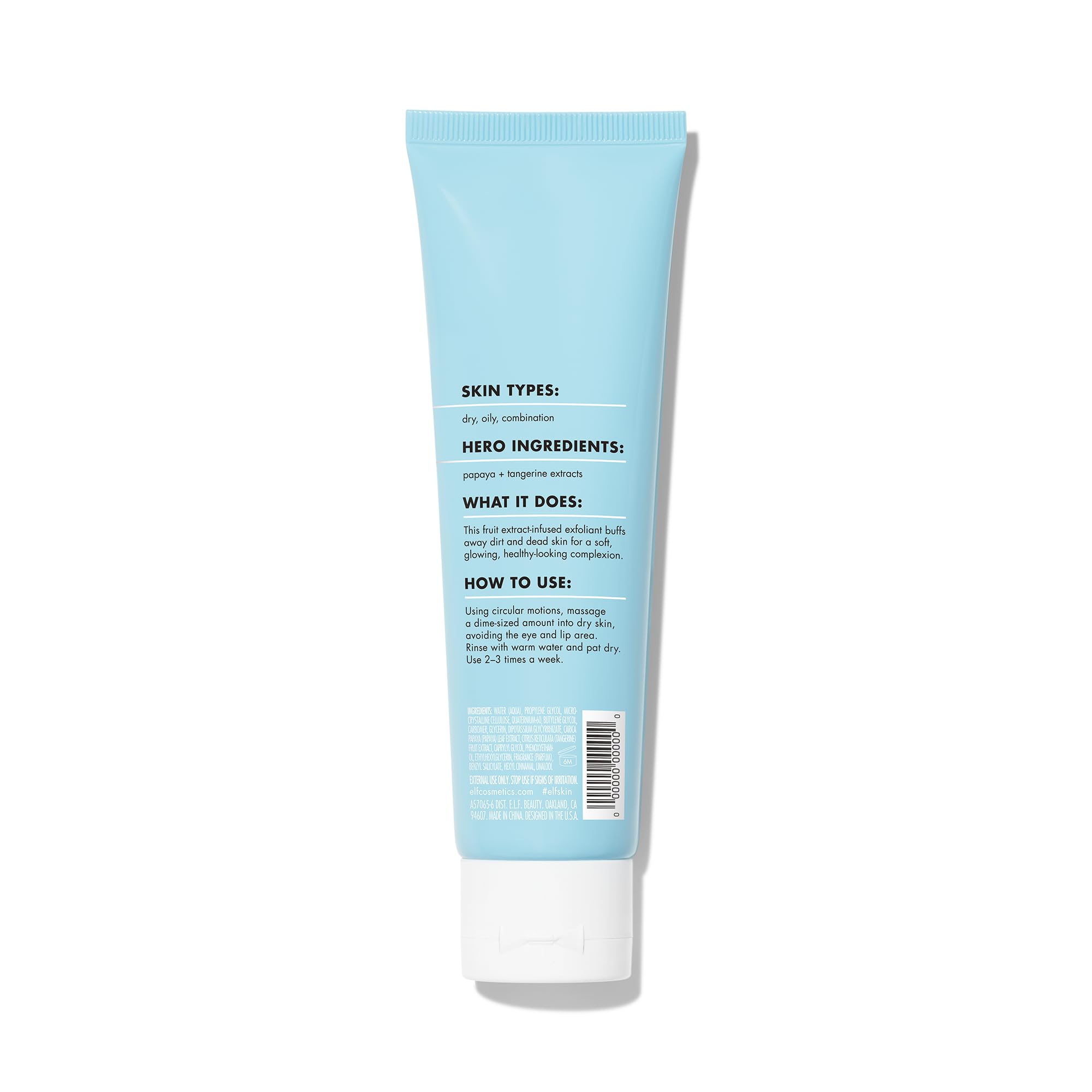 Con e.l.f. SKIN, piel más luminosa y suave tras cada uso.