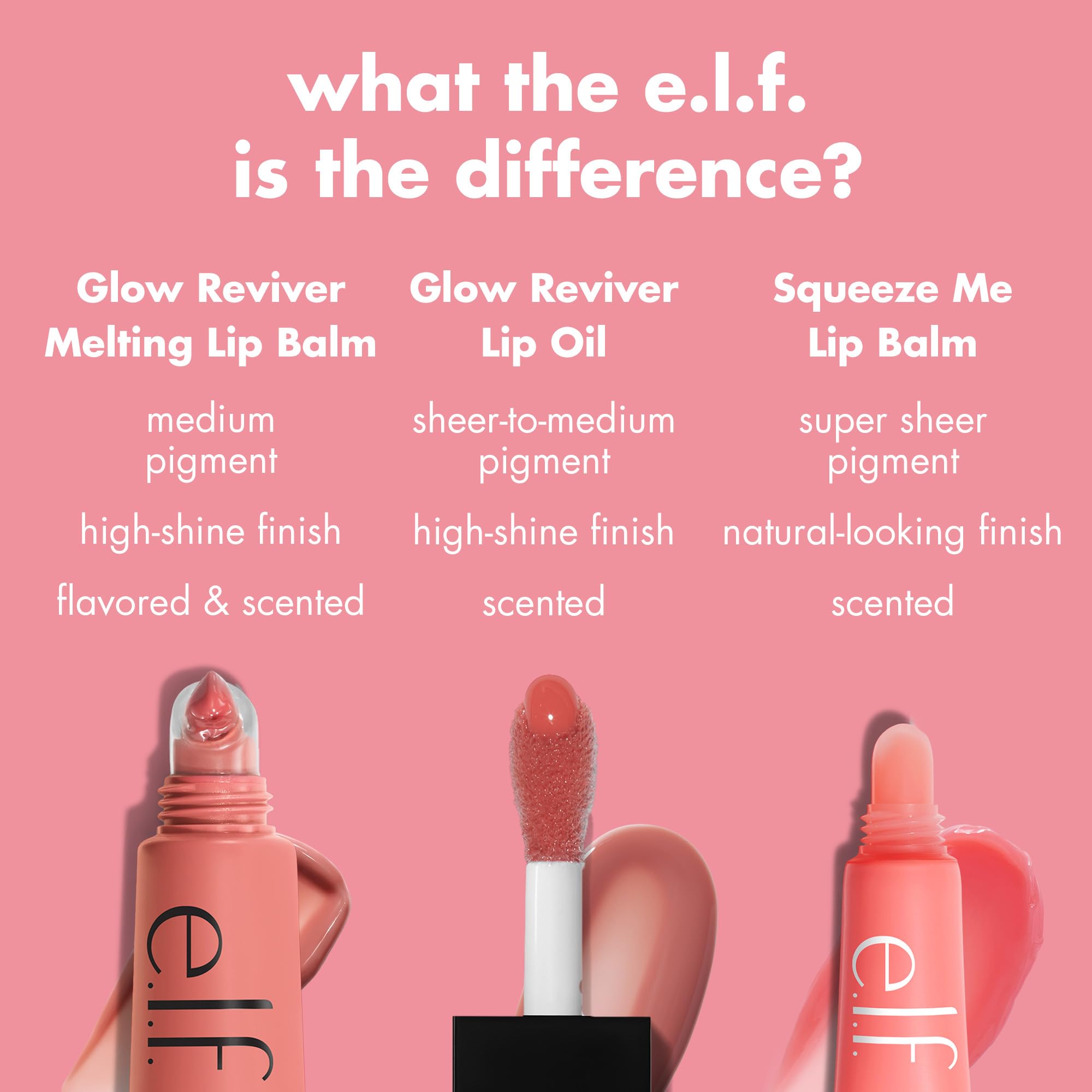 Bálsamo labial e.l.f. con manteca de cacao para hidratación duradera.