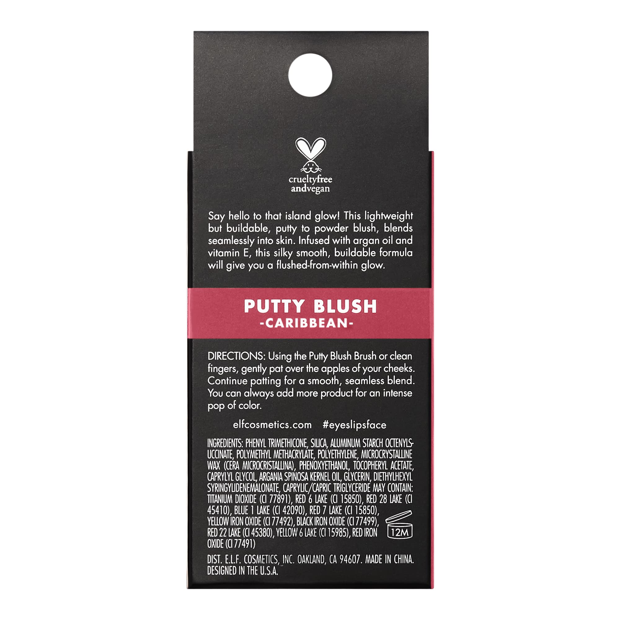 e.l.f Putty Blush facilita la aplicación con su brocha dedicada