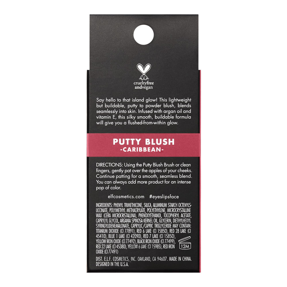 e.l.f Putty Blush facilita la aplicación con su brocha dedicada