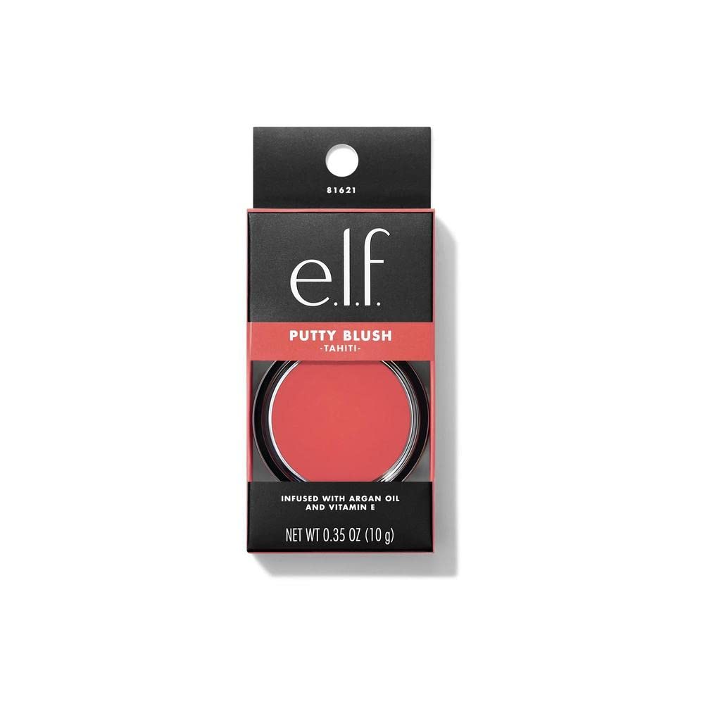 e.l.f Putty Blush Tahití, aplicación suave que se funde con la piel