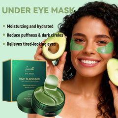 Envase de jarra Eakroo con 60 parches para ojos.