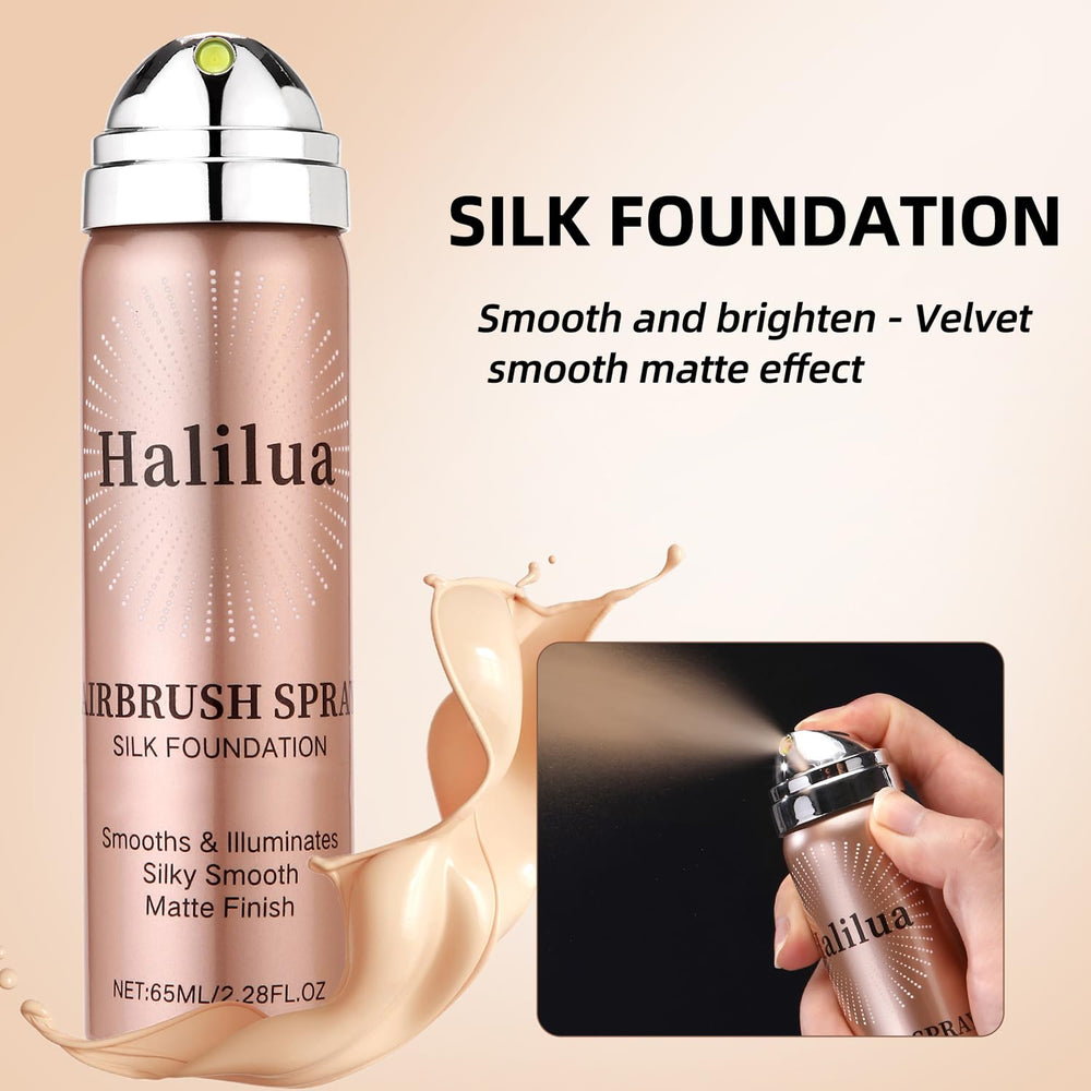 Eakroo Fundacion Airbrush hidratante para una sensación fresca.