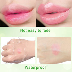 Labial Eakroo Aloe Vera con acabado de brillo suave.