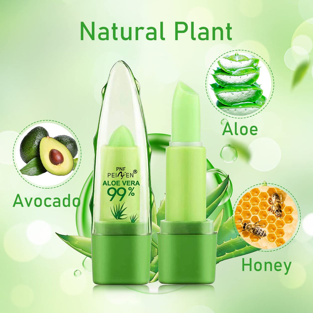 Labial Eakroo Aloe Vera resistente al agua para color duradero.