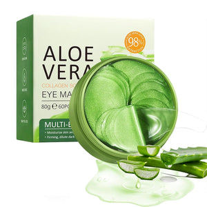 Parches Eakroo ojos con aloe vera para hidratación suave y eficaz