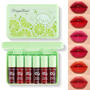 Eakroo Tinte Labios Kit 6 Colores: colores intensos para look diario
