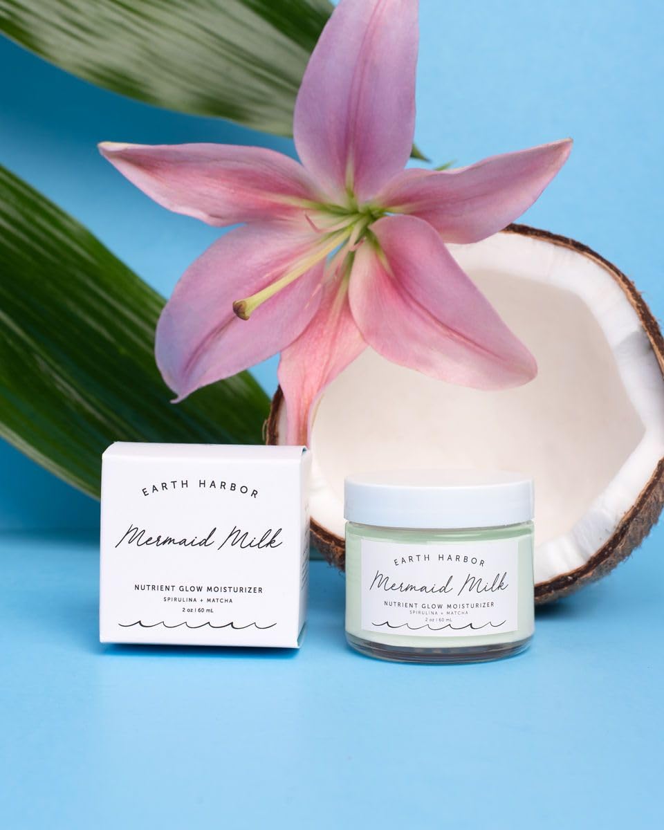 Earth Harbor Leche Sirena, absorción rápida para uso diario