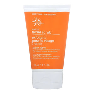 Earth Science exfoliante facial albaricoque textura suave para limpieza diaria