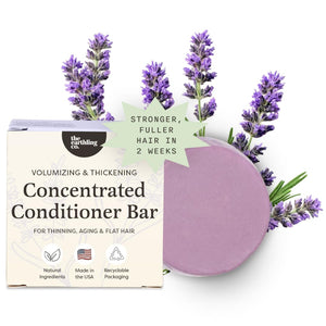 The Earthling Co. Barra Volumen Lavanda para cabello con más cuerpo
