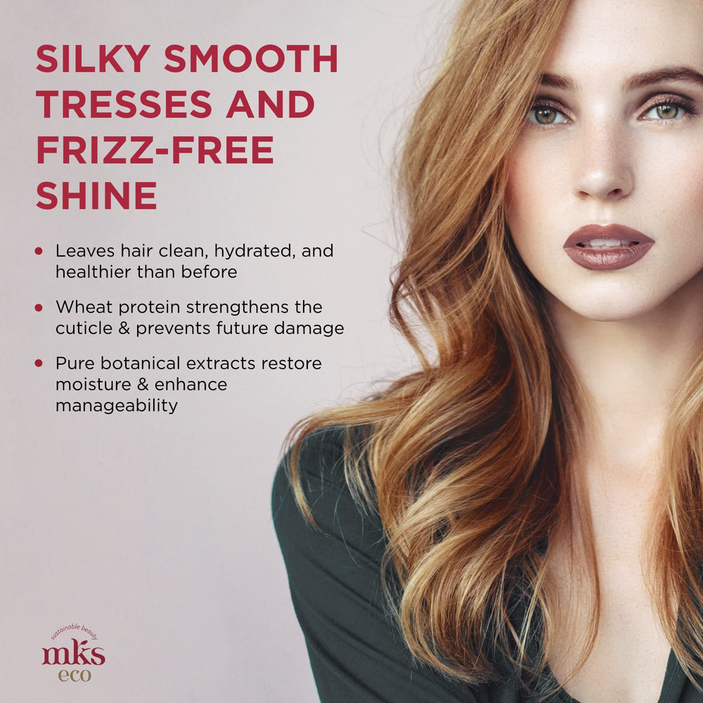 Earthly Body MKS Eco Nourish Champú sin sulfatos, adecuado para color
