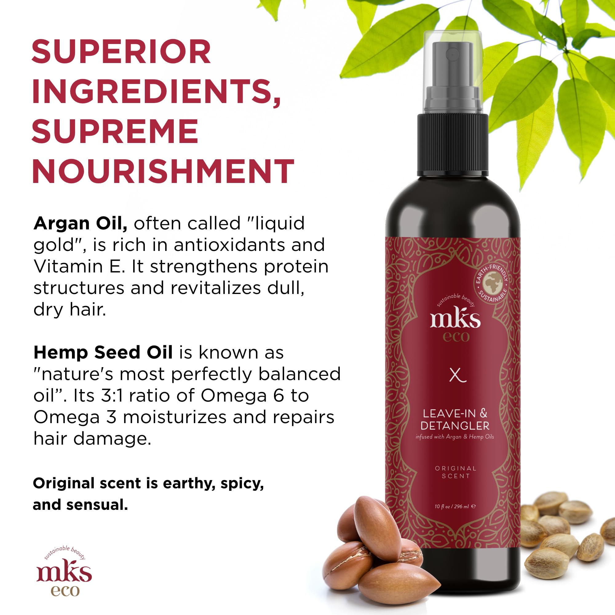 Earthly Body MKS Eco X – etiqueta vegana y libre de crueldad para uso responsable.