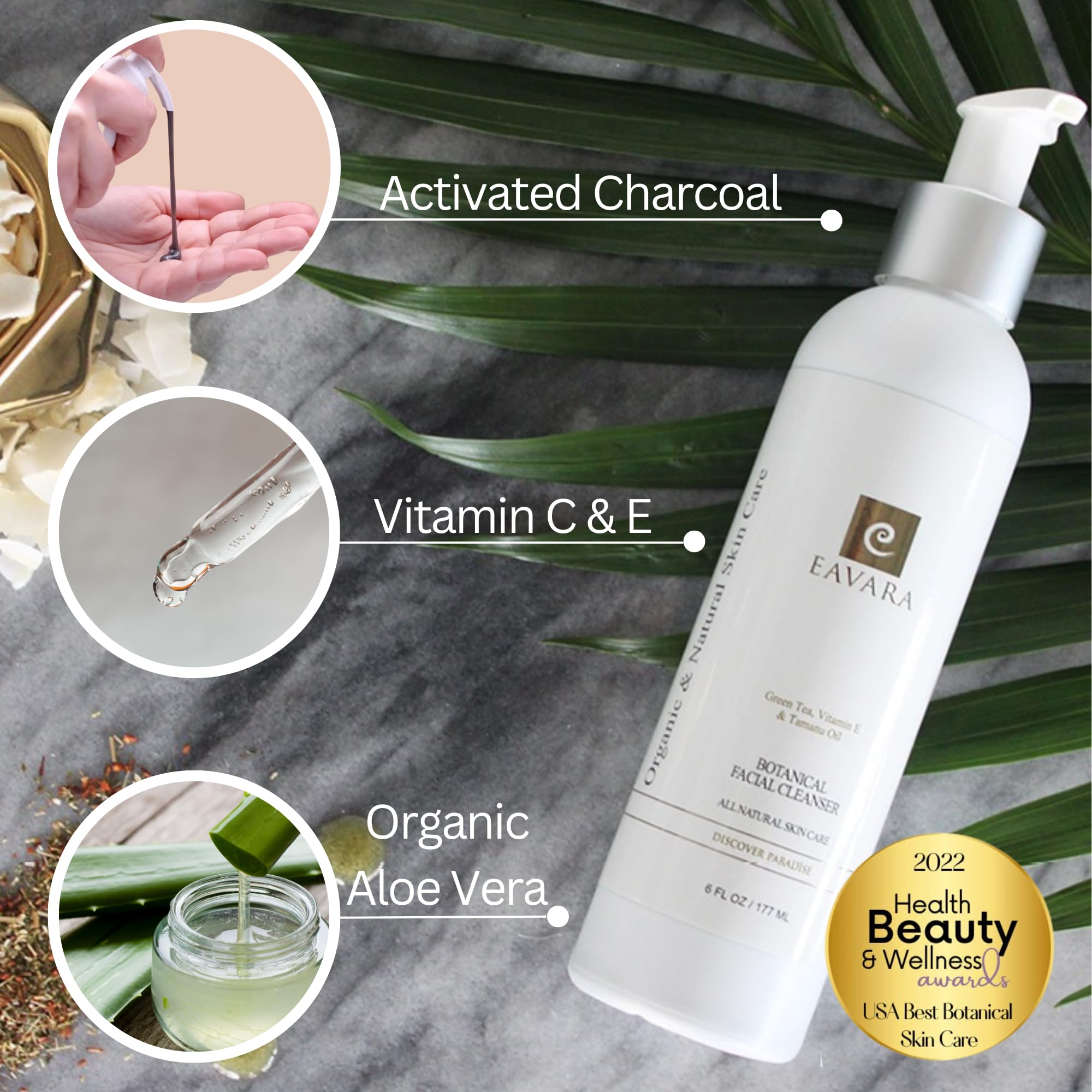 Eavara aceite de coco, nutre la piel de forma suave