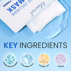 La mascarilla Ebanel con hialurónico y vitaminas ofrece hidratación profunda.