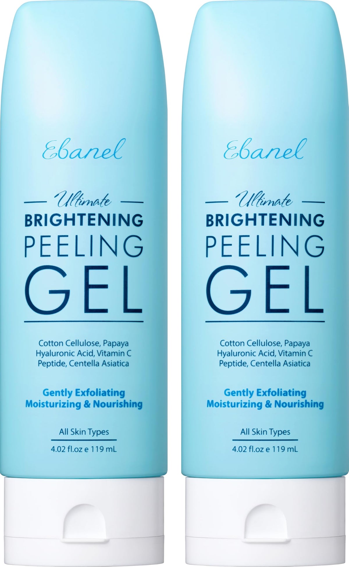 Ebanel exfoliante rostro, exfoliación suave para piel más suave.