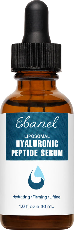 Serum de Ebanel con ácido hialurónico para rostro, aplicación suave y alta hidratación