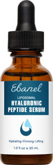 Serum de Ebanel con ácido hialurónico para rostro, aplicación suave y alta hidratación