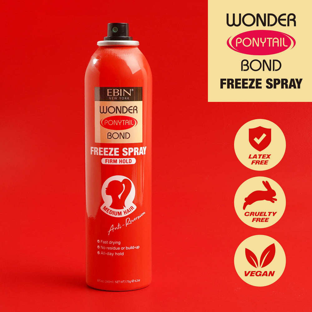 EBIN NEW YORK Wonder Ponytail Spray: fijación extrema que dura todo el día