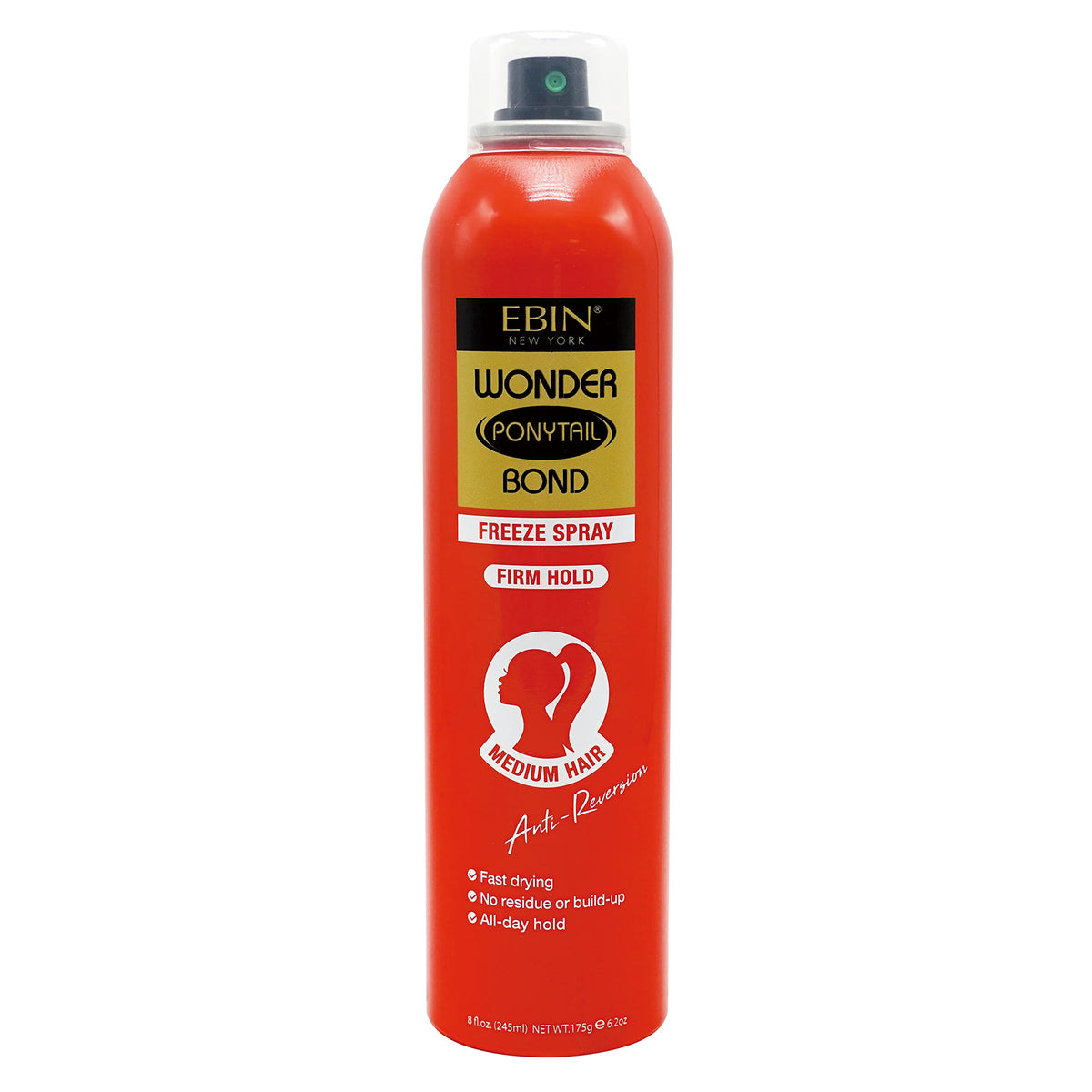 EBIN NEW YORK Wonder Ponytail Spray: aplicación precisa para fijar peinados con secado rápido