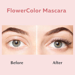 Pestañas definidas y alargadas con FlowerColor de Ecco Bella