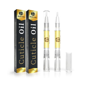 ECCO PURE lapiz aceite cutícula para uñas hidratadas y protegidas.