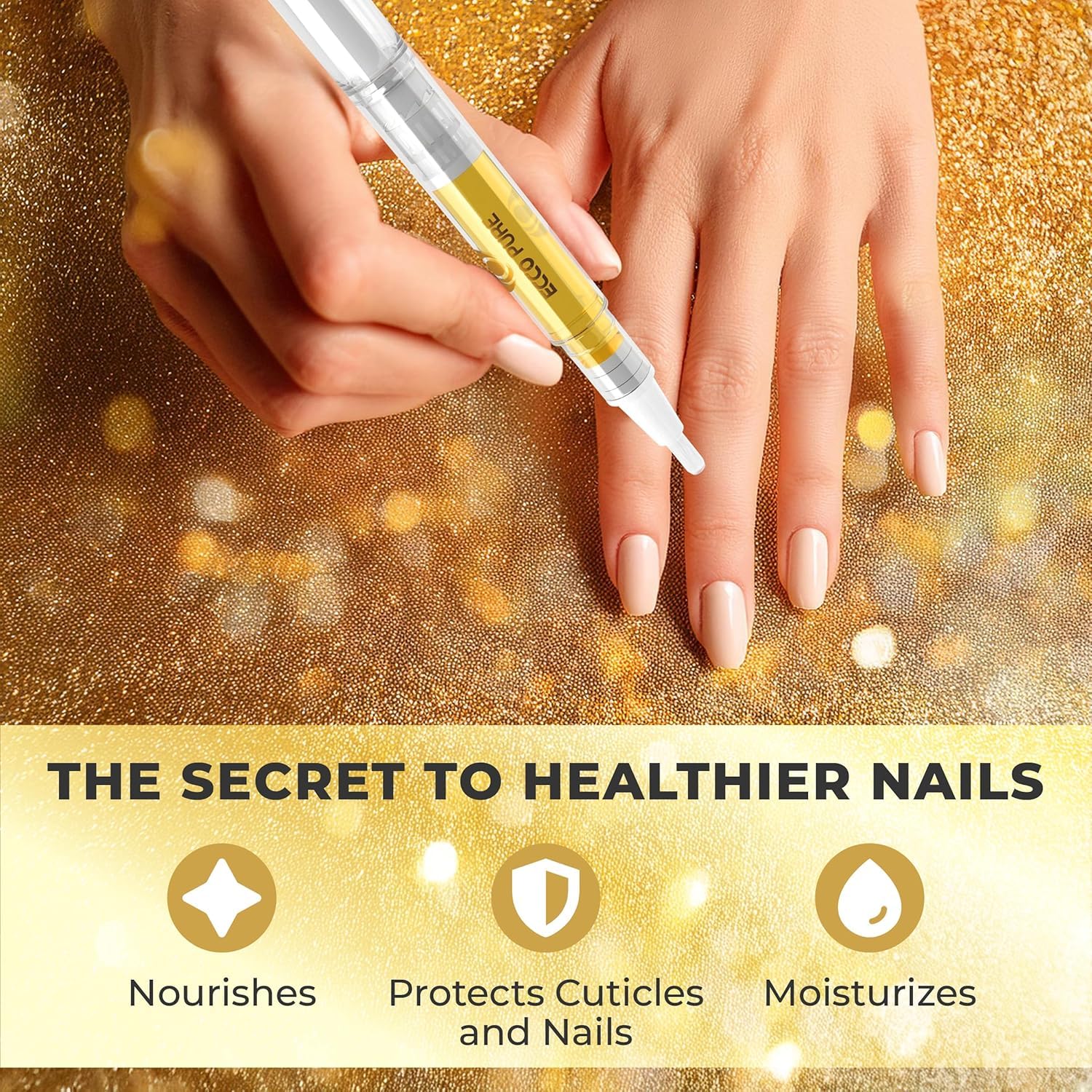 ECCO PURE Uñas saludables y brillantes gracias a la hidratación