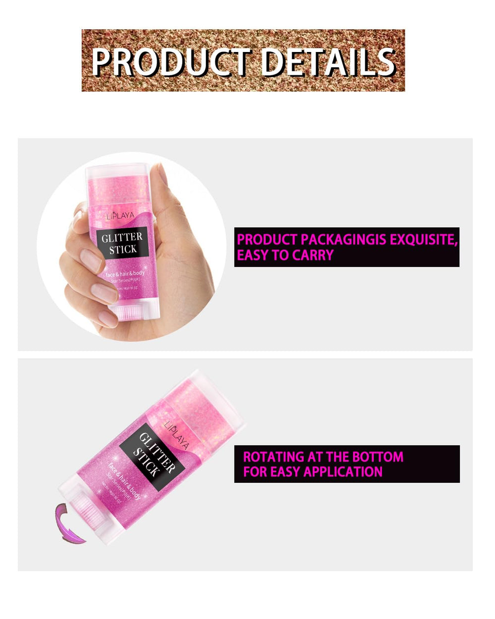 ECDMKF Glitter Gel escena rave, efecto holográfico bajo luces