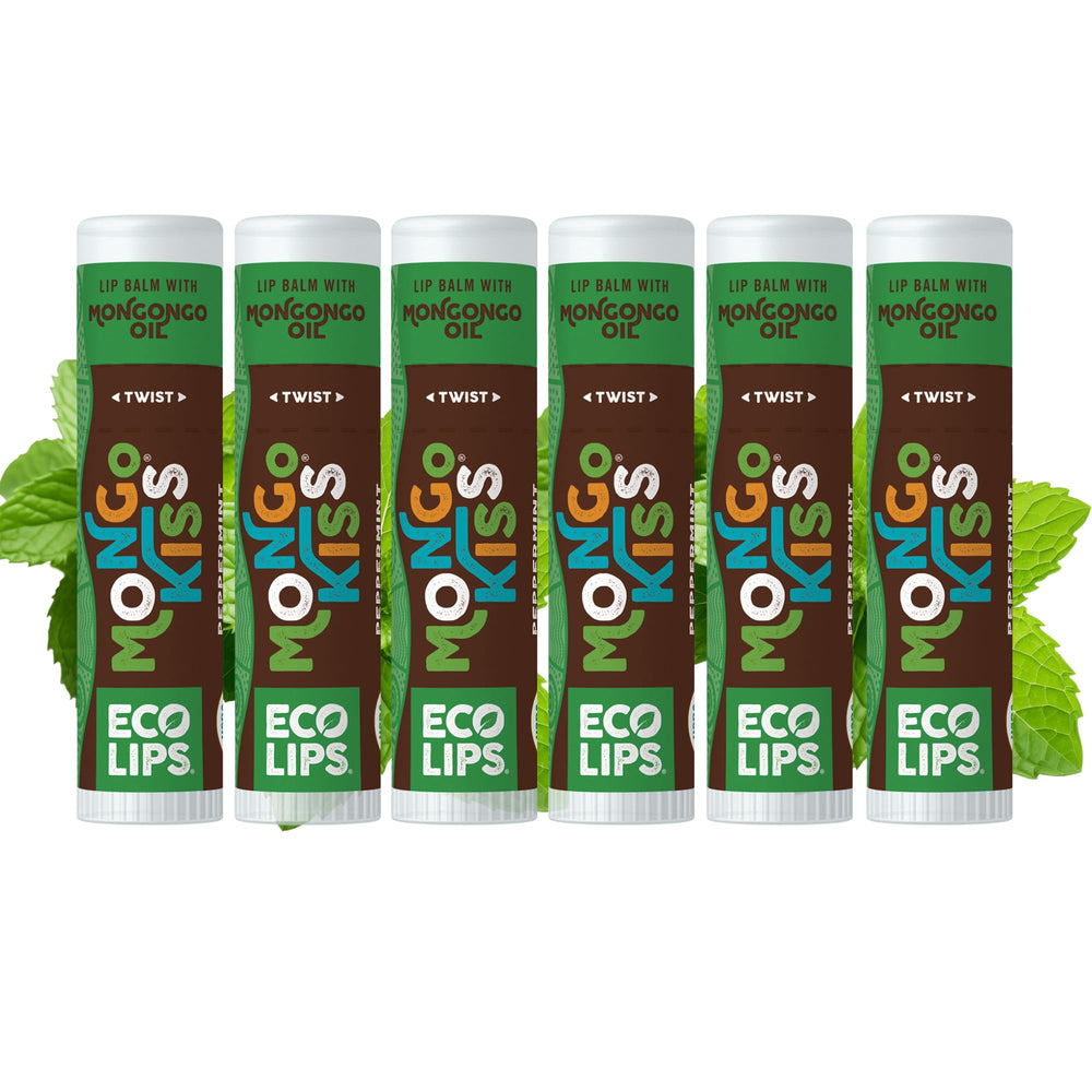 Eco Lips Mongo Kiss bálsamo labial con mongongo para hidratación duradera