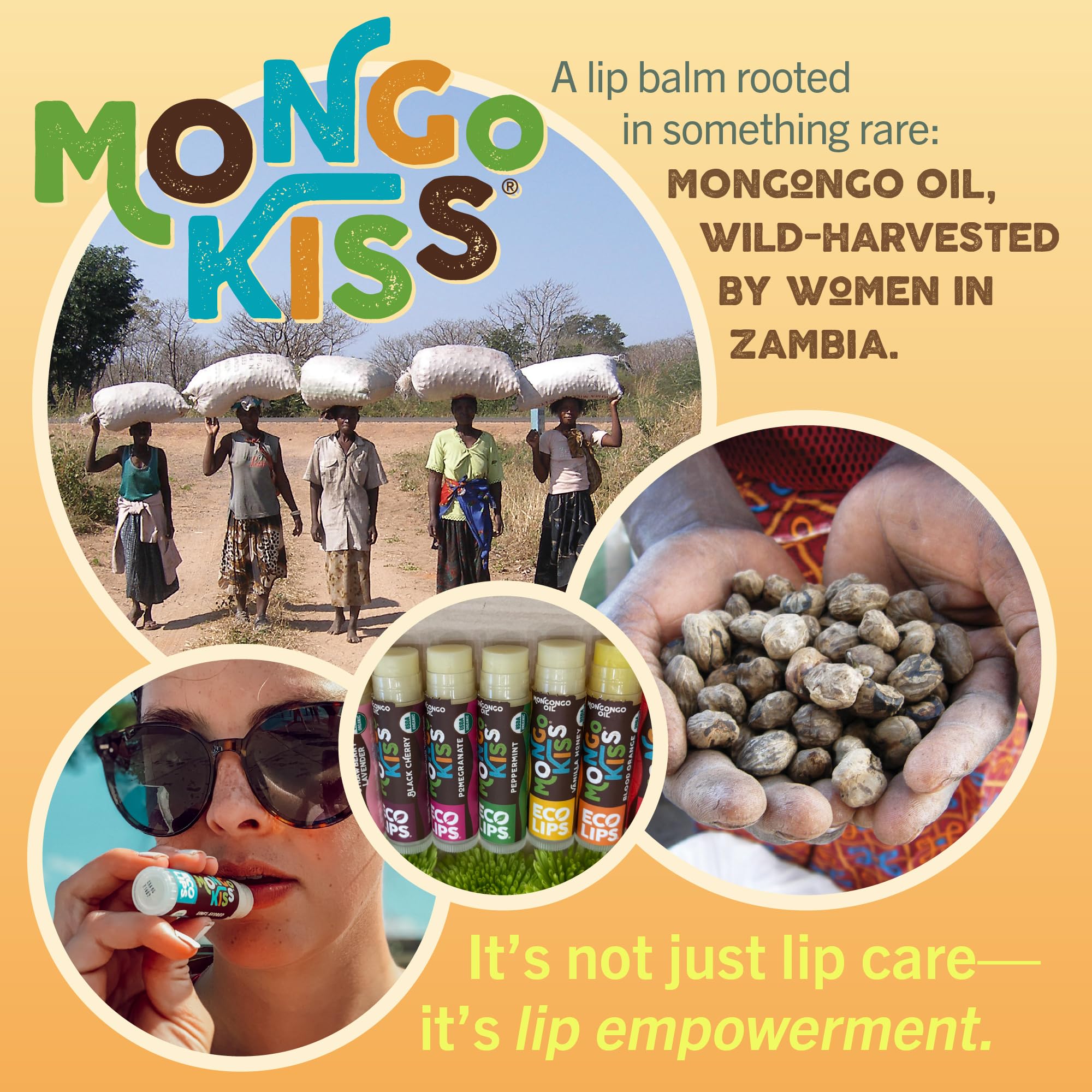 Eco Lips Mongo Kiss verificado por proyecto sin transgenicos
