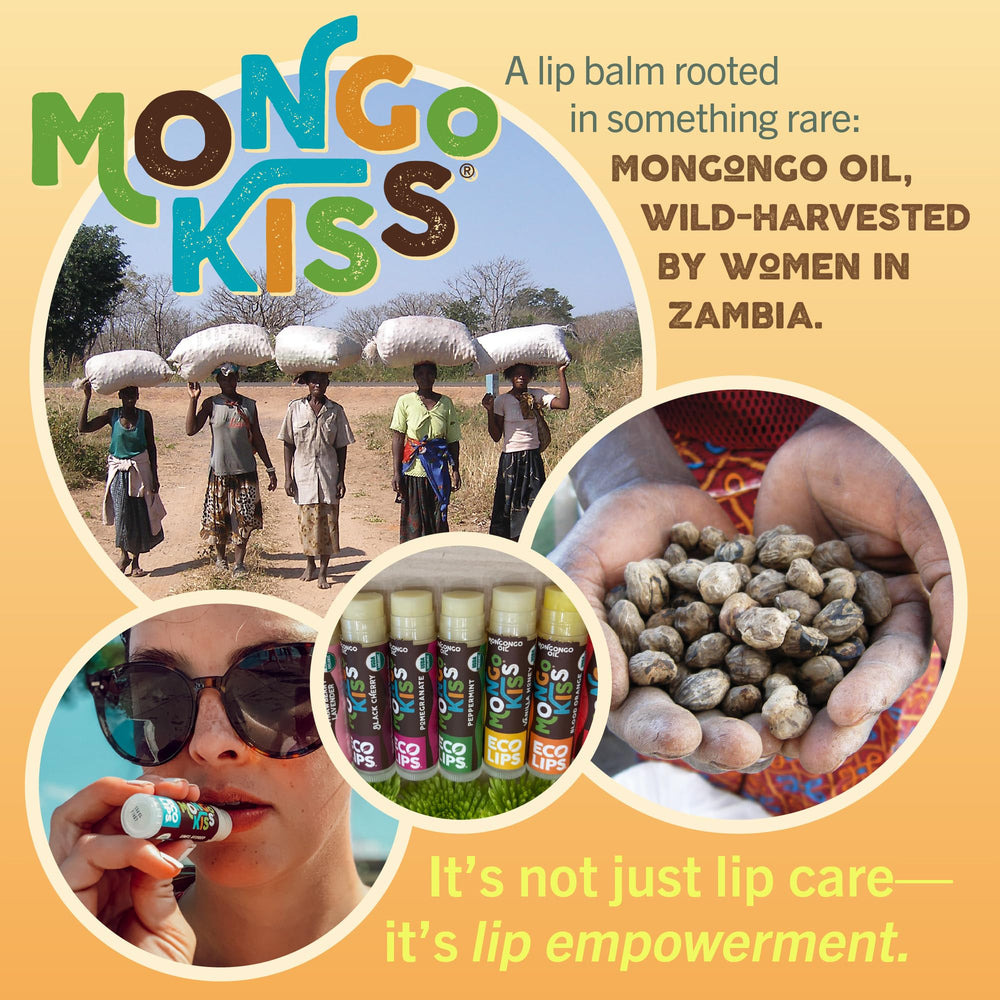 Eco Lips Mongo Kiss vainilla miel: confort cremoso para labios sensibles
