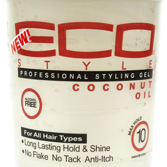 Eco Style Gel Aceite de Coco, acabado brillante sin residuos