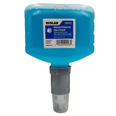 Ecolab Jabón líquido antibacteriano avanzado, botella de 750 ml, promueve higiene de manos.
