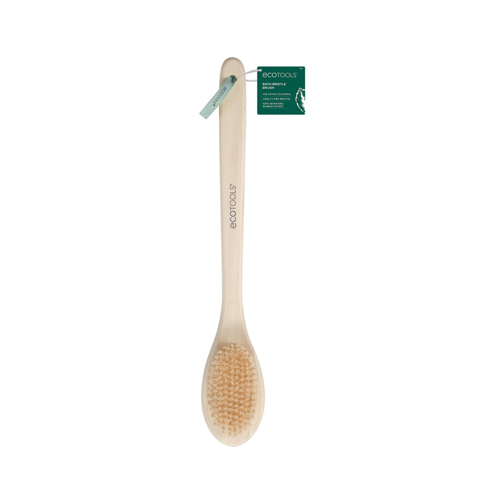 EcoTools cepillo baño cerdas nylon, mango largo para alcance espalda