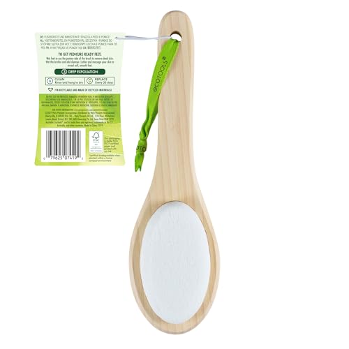 EcoTools uso diario para pies más suaves tras la ducha