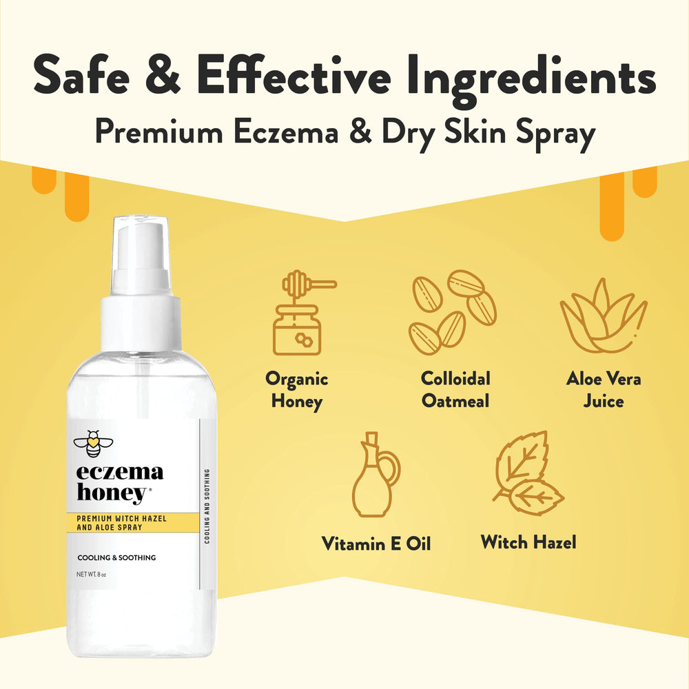 ECZEMA HONEY: niebla facial hidratante sin fragancia para uso diario