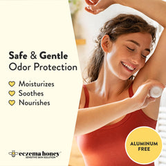 ECZEMA HONEY textura suave facilita la aplicación diaria.