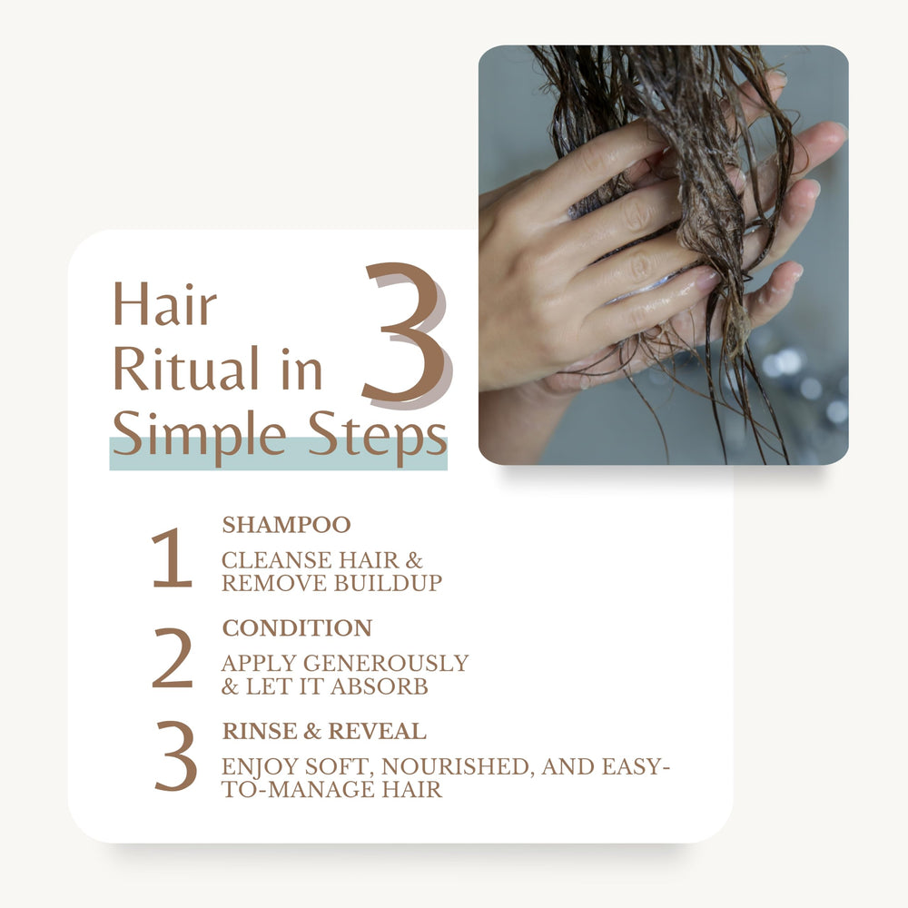 Edenika Botanicals Cabello nutrido puntas reparadas y suavidad desde la raíz