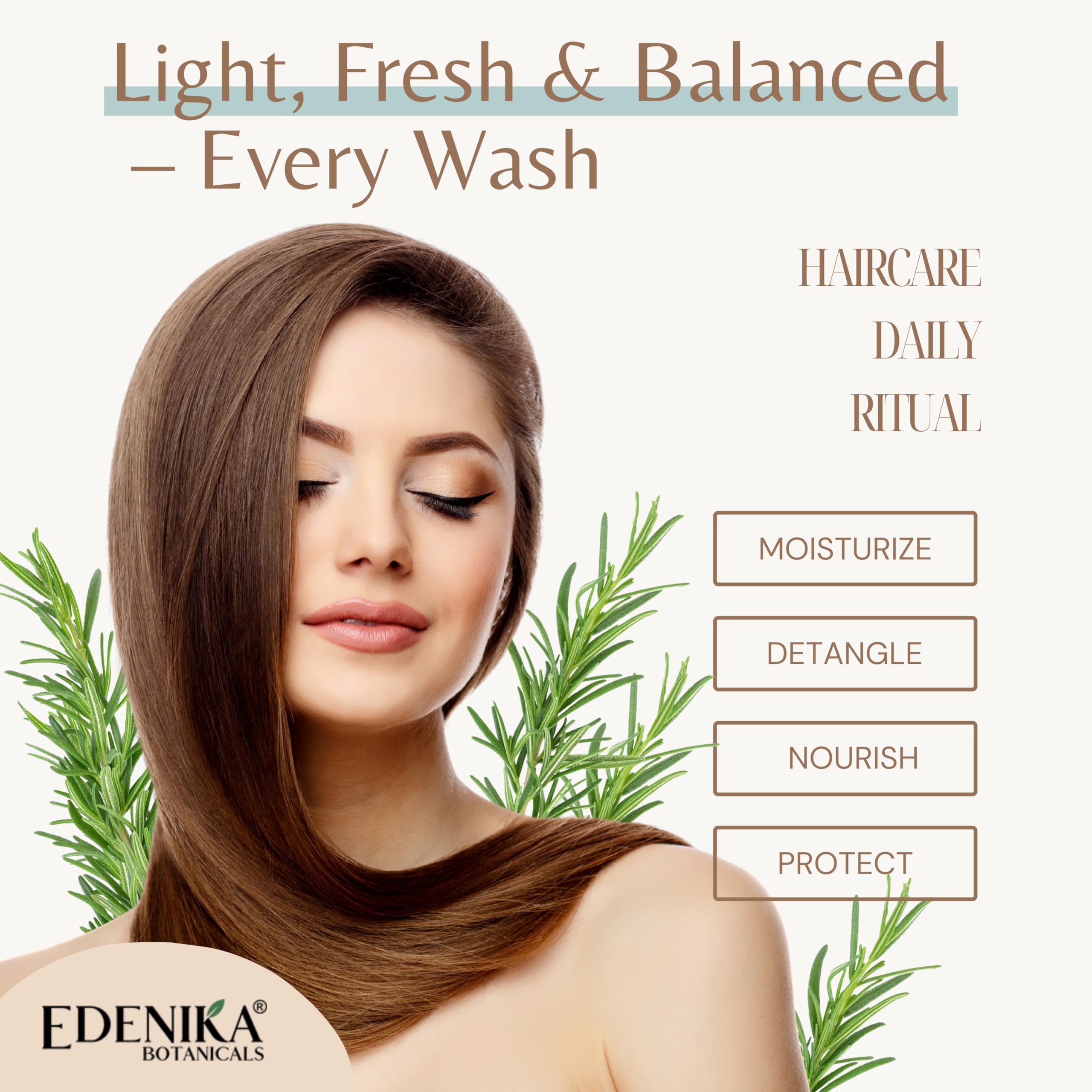 Edenika Botanicals Cuidado cuero cabelludo alivio para irritación y malestares
