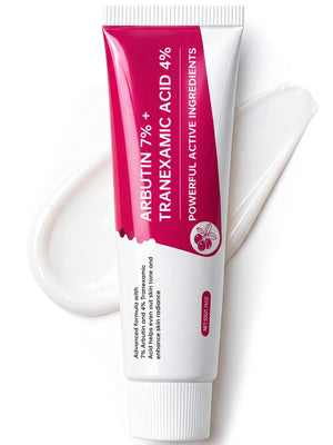 EELHOE Crema Arbutina 7% + TXA 4% para tono uniforme y piel iluminada.