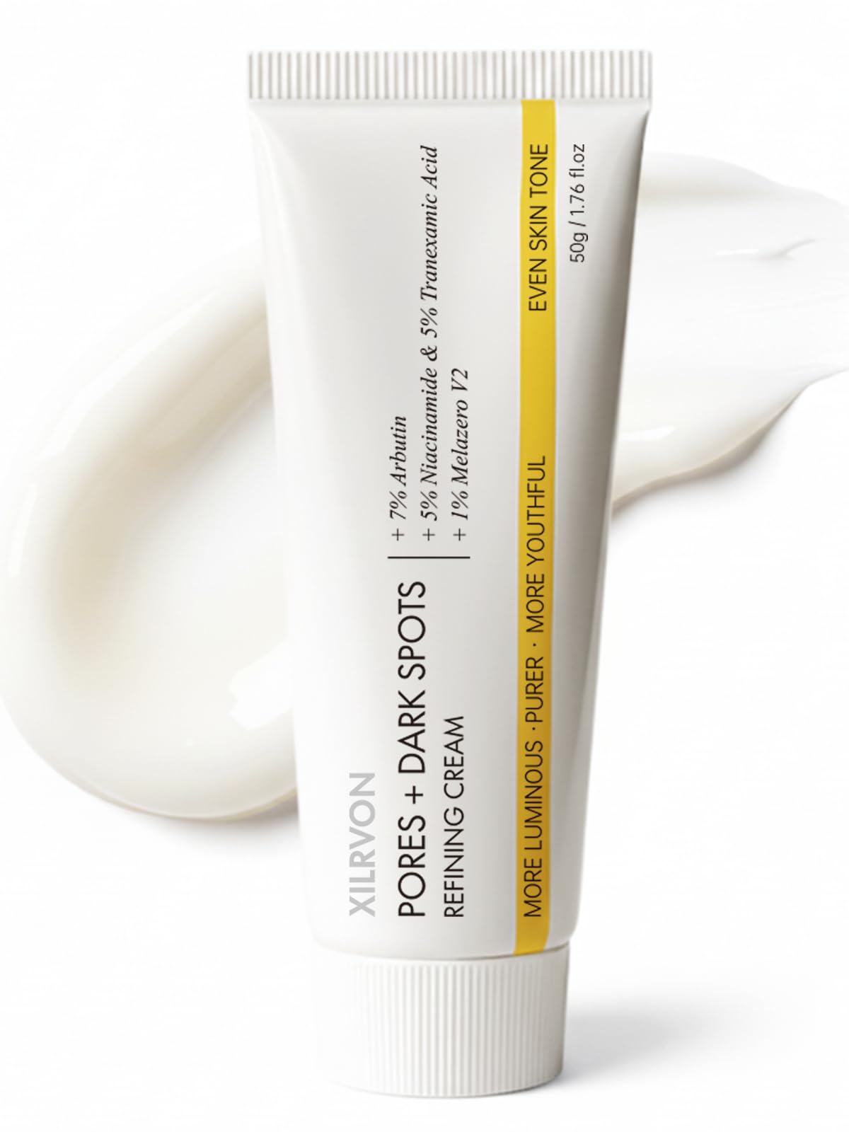 EELHOE crema refinante de poros, textura suave y absorción rápida.
